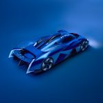 The Alpine Alpenglow Hy4 Prototype Sports Car is powered by Hydrogen