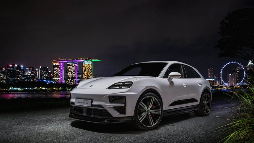 The 2024 Porsche Macan Turbo Embraces Electric Power