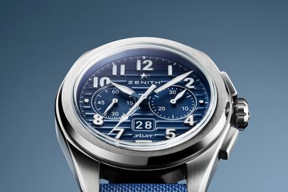 Zenith Pilot Big Date Flyback Steel Timepiece