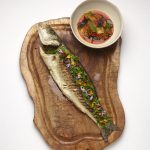 Chef Arnaud Faye’s Signature Dish, Grilled Sea Bass