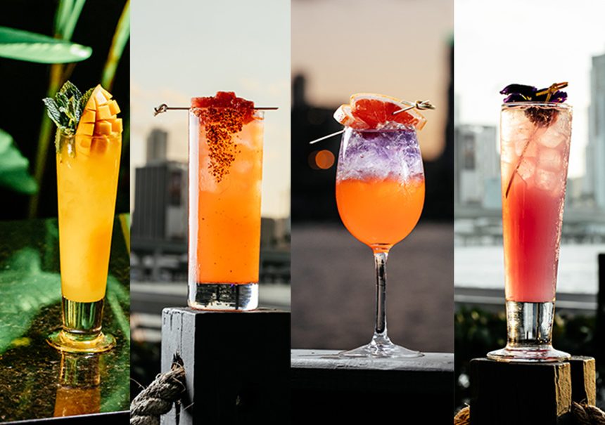 Unforgettable Cocktails await you at Island Gardens