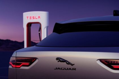 Jaguar signs deal with Tesla for Supercharger access, will adopt NACS