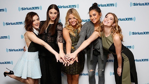 Lucy Hale, Troian Bellisario, Sasha Pieterse, Shay Mitchell, and Ashley Benson