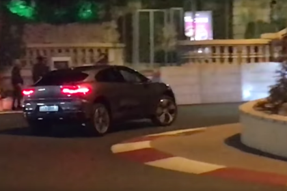 All-electric Jaguar I-Pace spied speeding around a track in Monaco