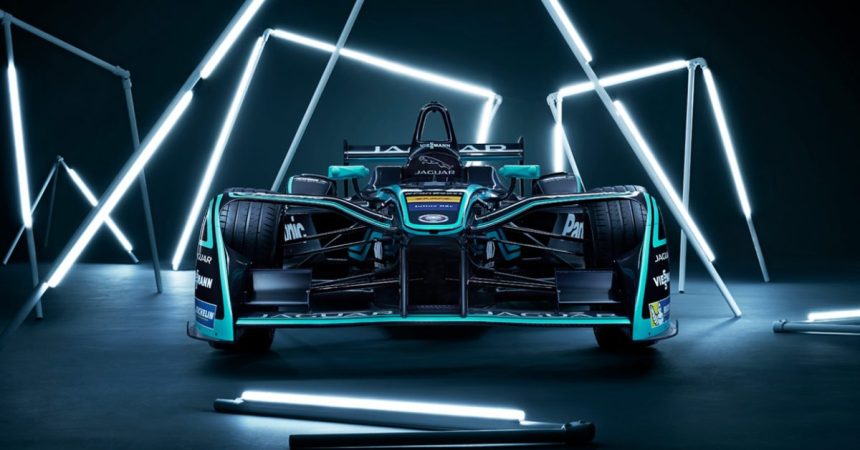 Jaguar unveils new all-electric Formula E race car